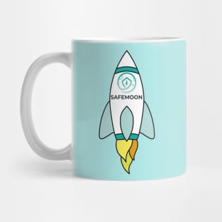 Safemoon To The Moon Rocket Mug